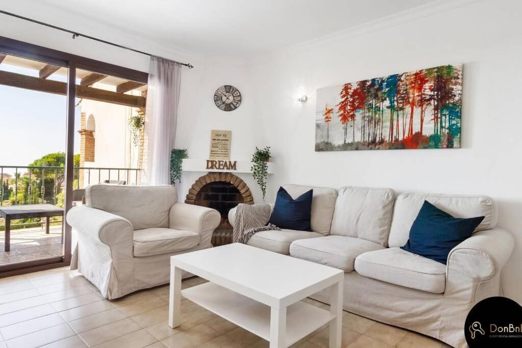 Sea view apartment in Benalmádena la Capellanía Esterno foto