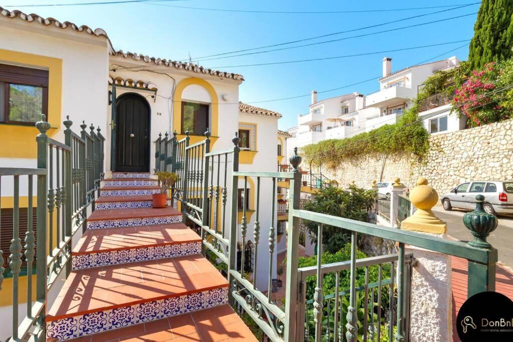 Sea view apartment in Benalmádena la Capellanía Esterno foto