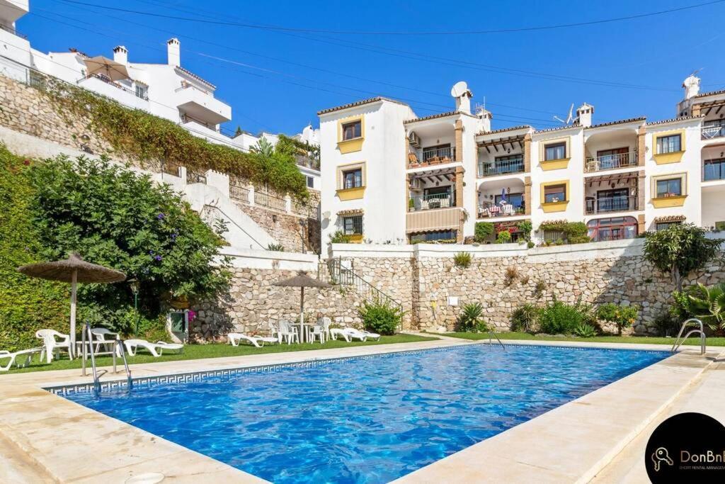 Sea view apartment in Benalmádena la Capellanía Esterno foto
